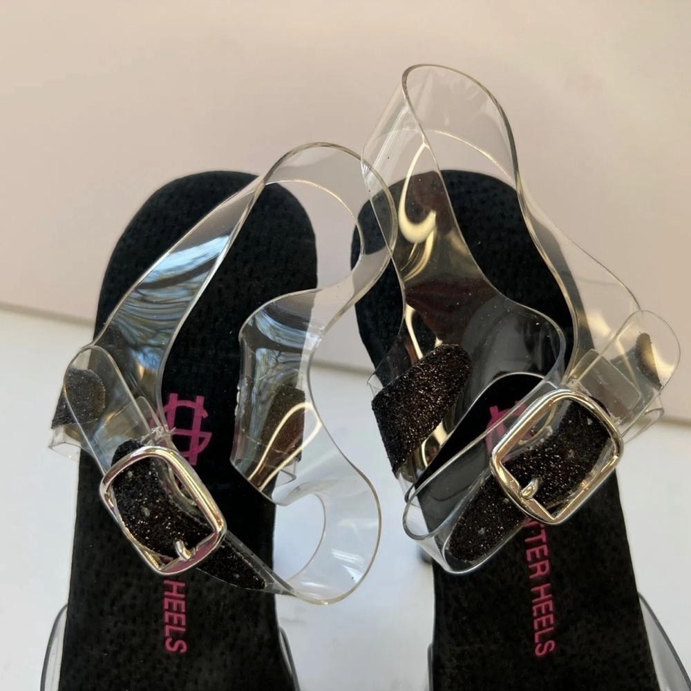 Transparent Platform Heels - Picture 7 of 14